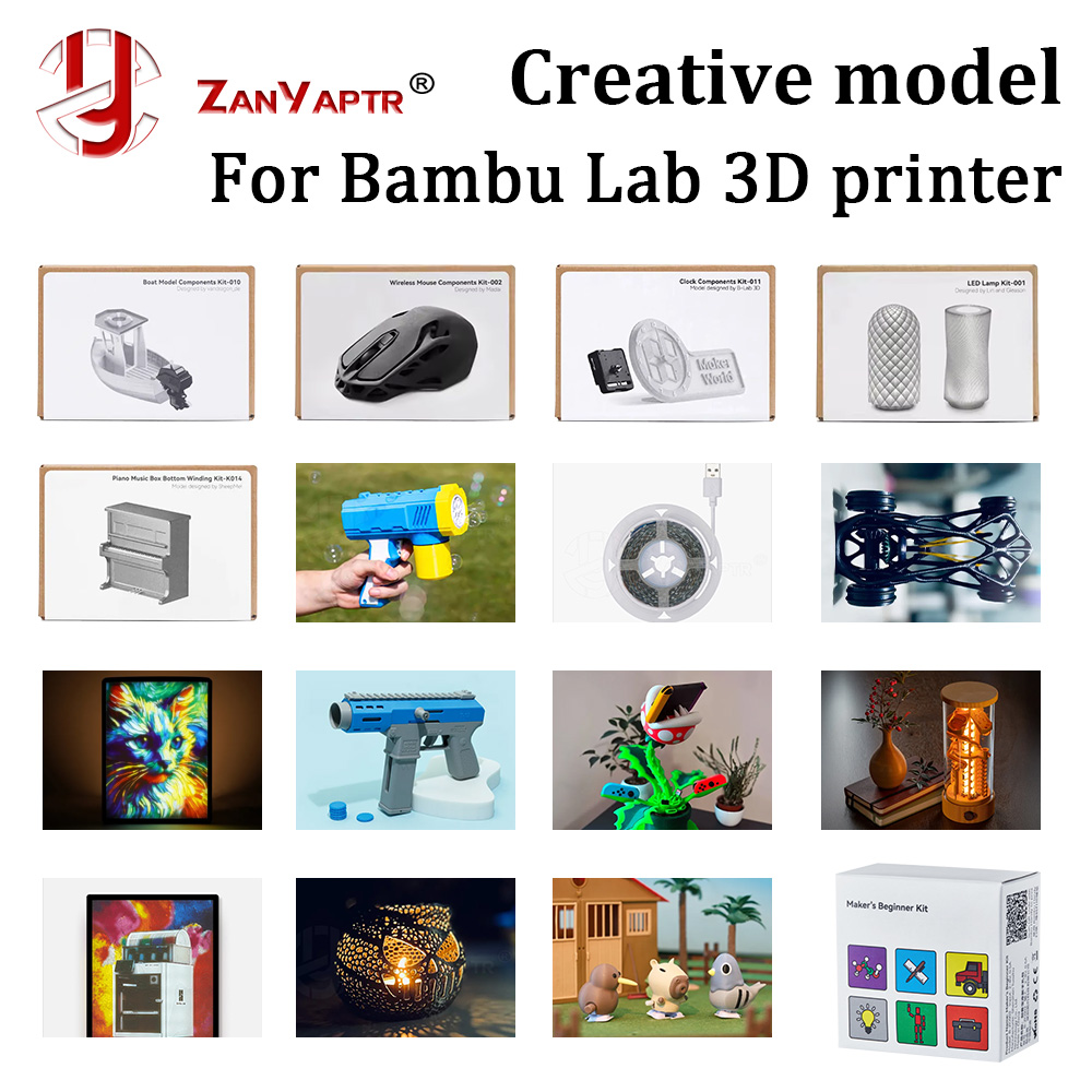 3D Printing Laptop - Voor Bambu Lab DIY Creatieve Model