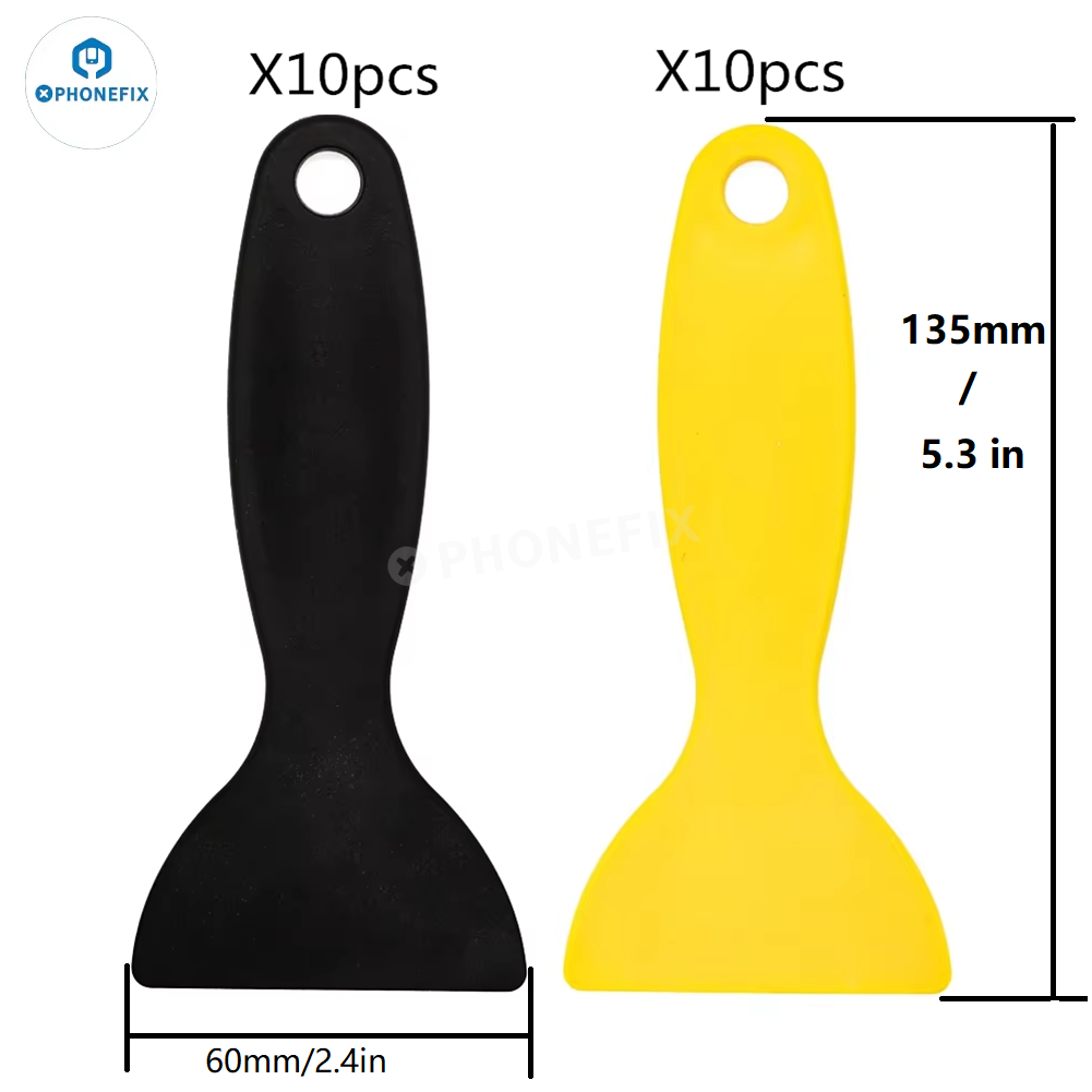 Print Removal Spatula - 10pcs 6cm Plastic Schraper Spatel voor