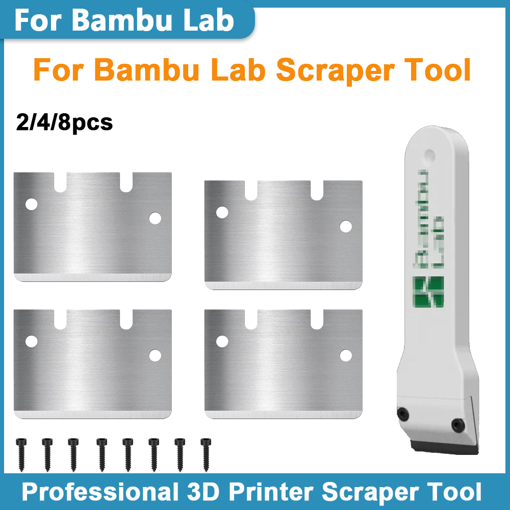 Print Removal Spatula - Professionele 3D-printerschraper Metalen 3D-printer verwijderspatel voor