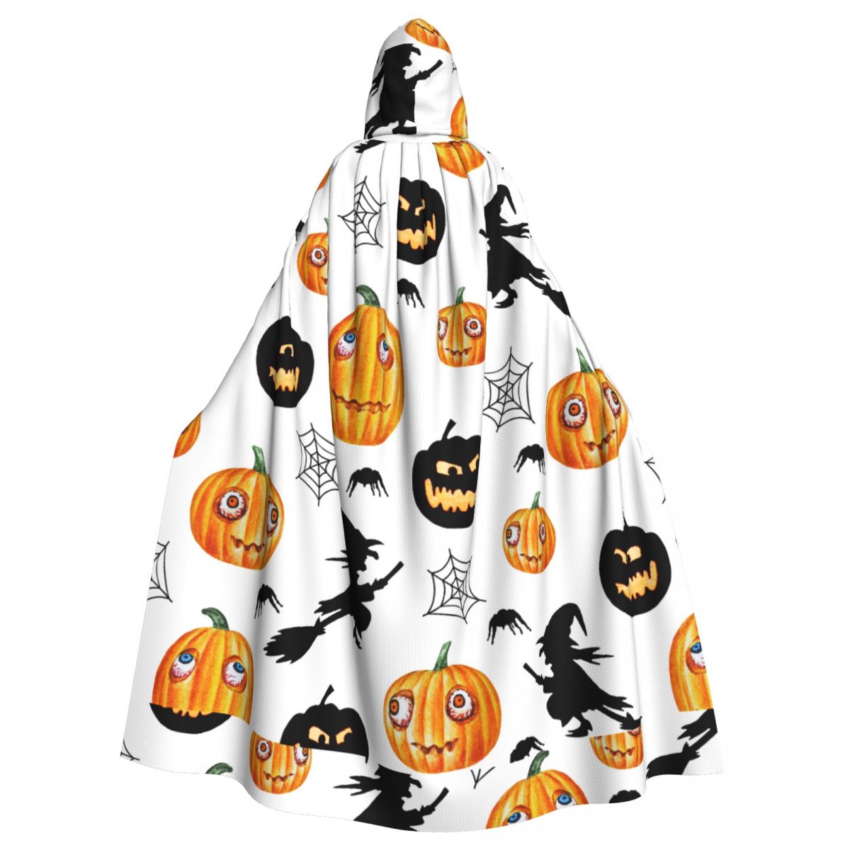 3D Printing Web - Halloween Cartoon Mantel met Kap Pompoen