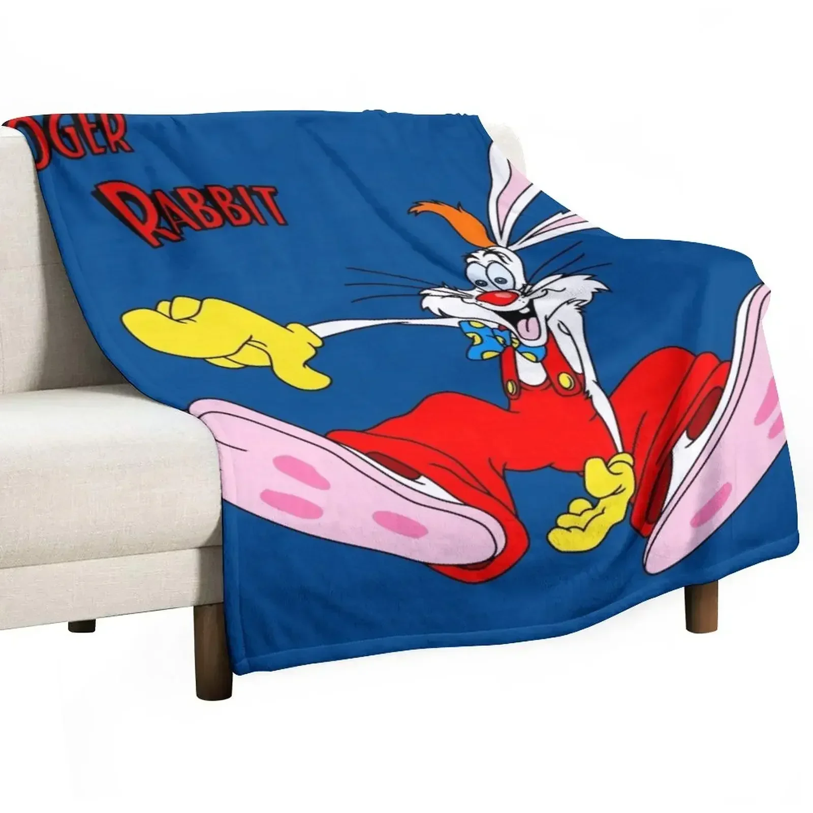 3D Printing Rabbit - Roger Rabbit I Throw Deken Plaid
