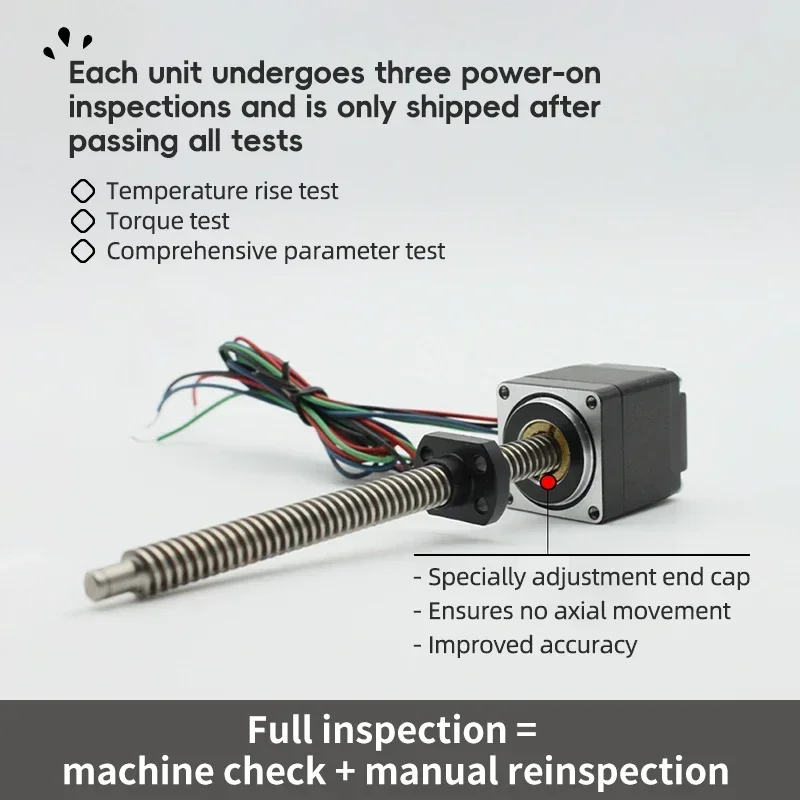 UMOT Nema8 11 14 17 23 Hybride - Lead Screw Stepper recensie en prijs