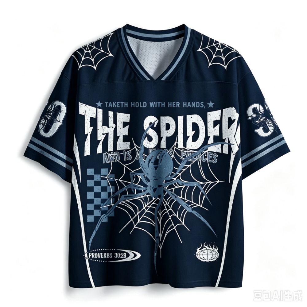 Spider Web 3D-geprinte heren-T - 3D Printing Web recensie en prijs