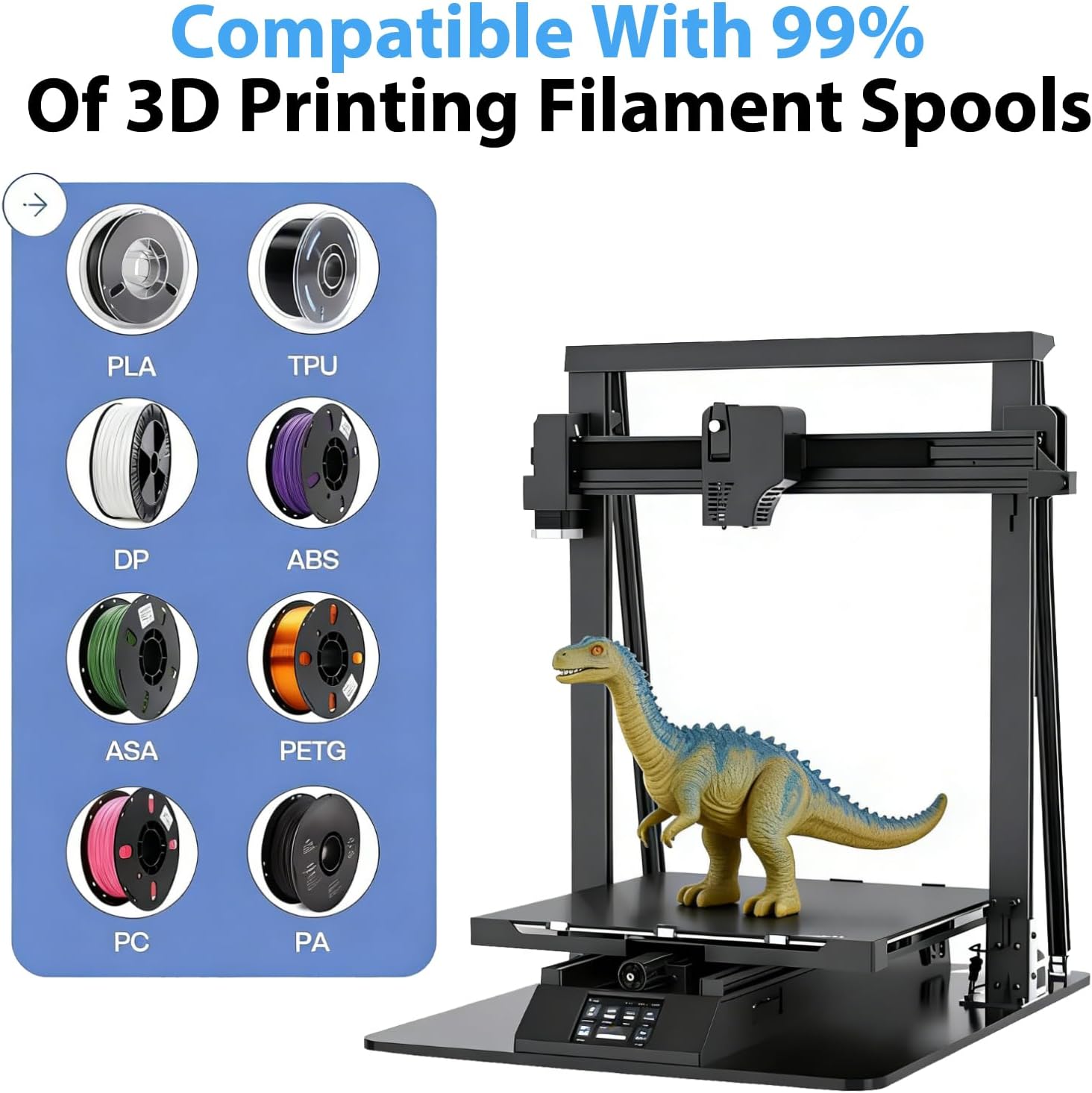 Geüpgradede 3D-printer zwarte  - 3D Printing Fff recensie en prijs