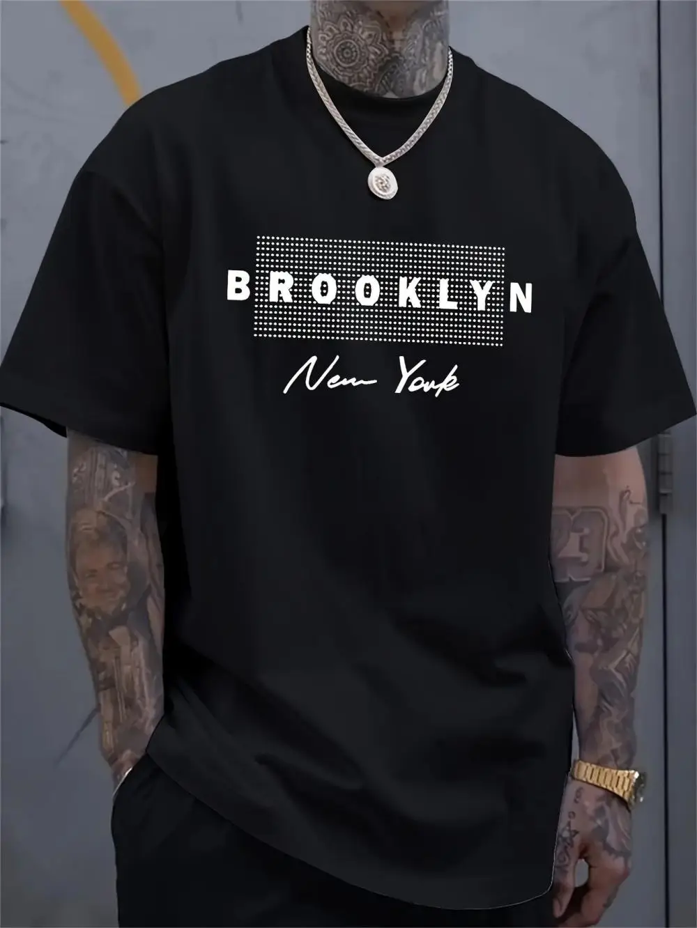 Heren T-shirt met New York-let - 3D Printing York recensie en prijs