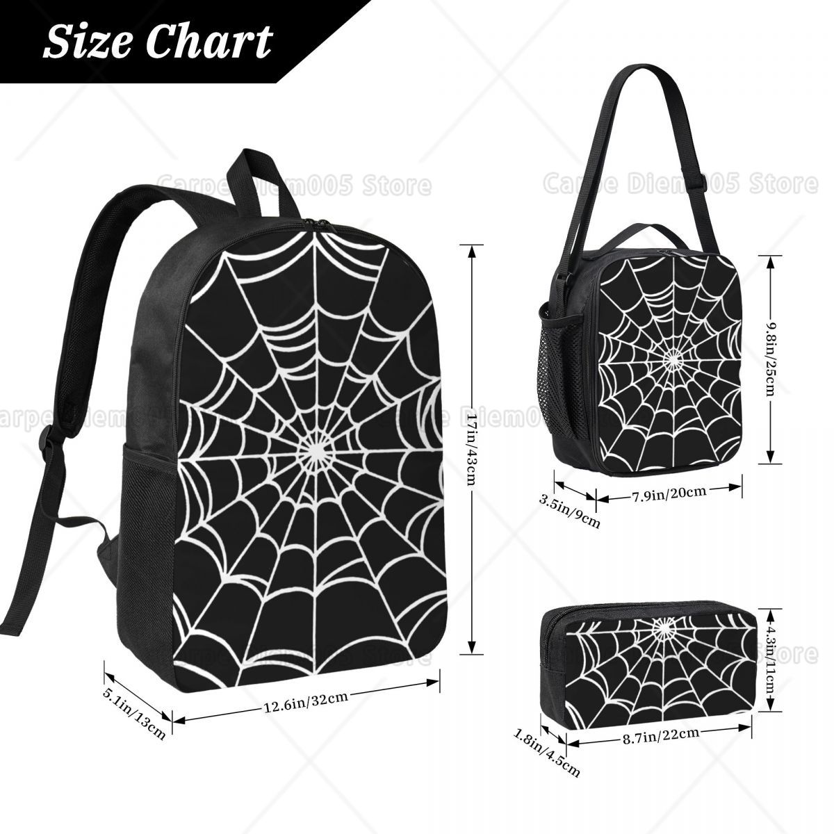 Black Web Spider Prints Rugzak - 3D Printing Web recensie en prijs