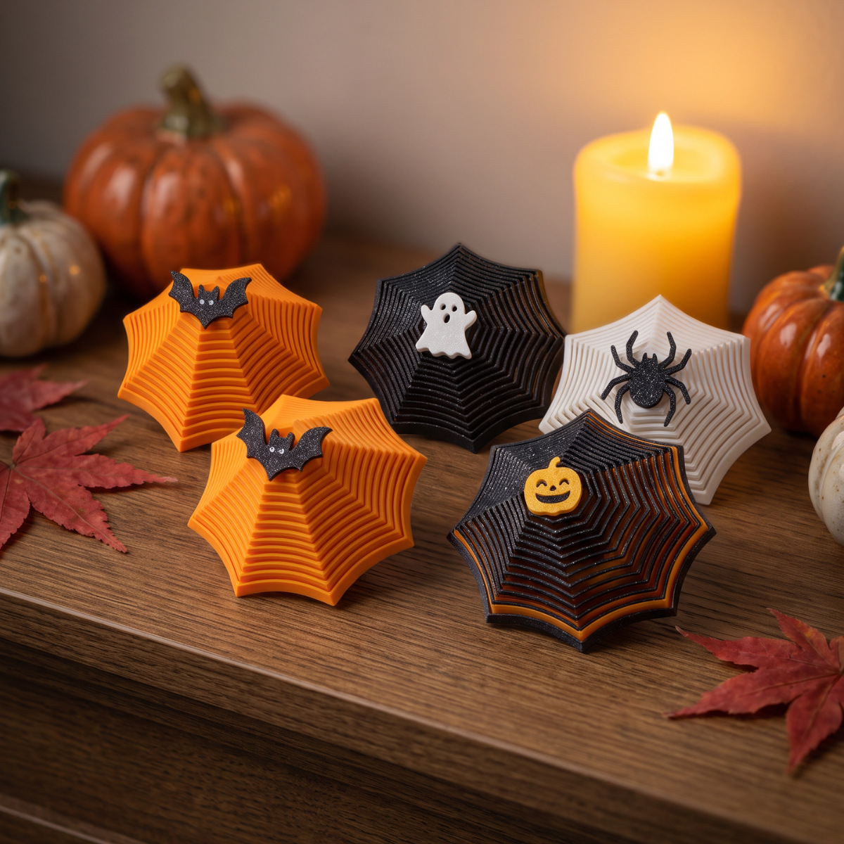 Leuke Halloween-spinnenweb-bur - 3D Printing Web recensie en prijs