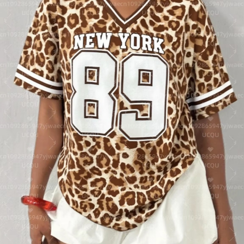 NEW YORK NO.89 Gedrukt V-hals  - 3D Printing York recensie en prijs