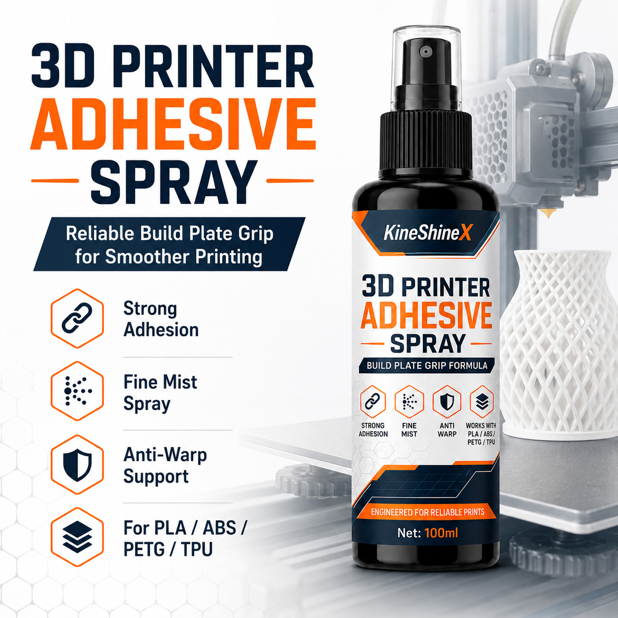 3D-printer kleefspray 100/200M - Glue For 3D Printing recensie en prijs