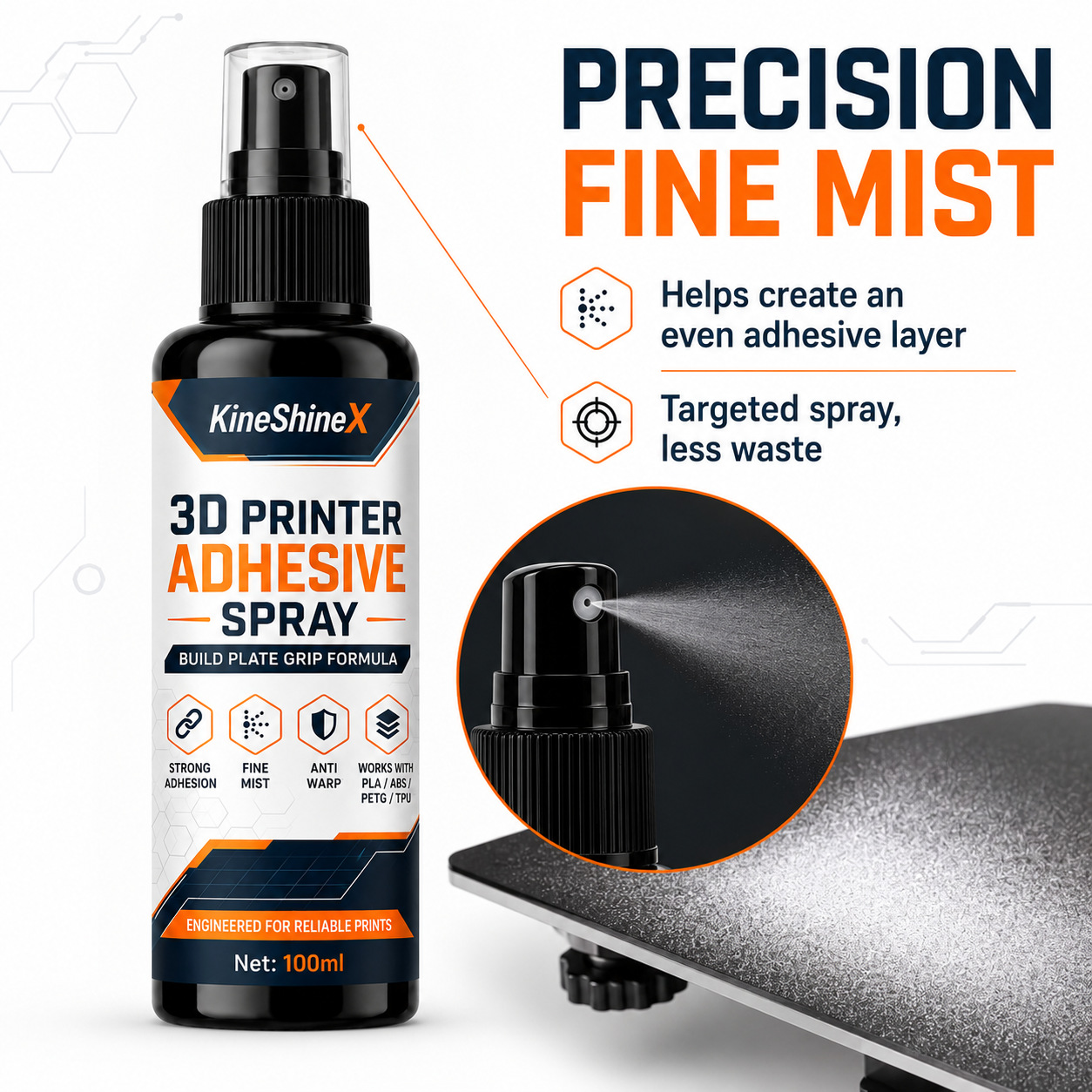 3D-printer kleefspray 100/200M - Glue For 3D Printing recensie en prijs